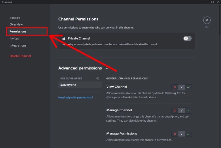 1636940229 515 Kak sdelat kanal na discord dostupnym tolko dlya chteniya Как сделать канал на Discord доступным только для чтения