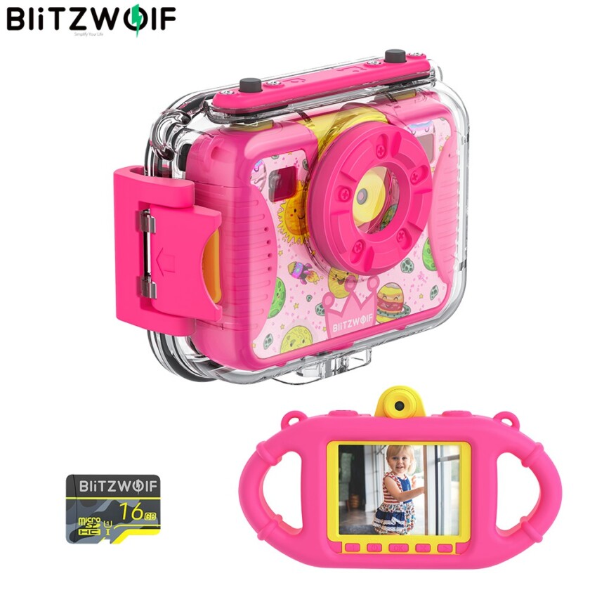 Фотоаппарат BlitzWolf BW-KC2 для подводной съемки за 28$