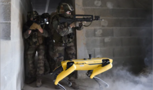 Робот-собака Spot принял участия в французских боевых учениях