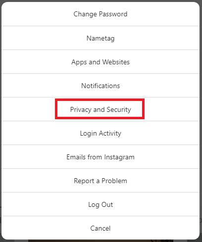 Конфиденциальность - Установить личную учетную запись