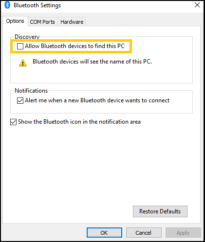 исправить bluetooth, не работающий в windows 10