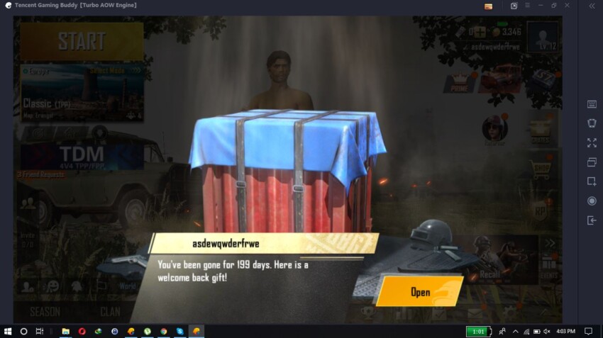 Download PUBG mobile in your PC