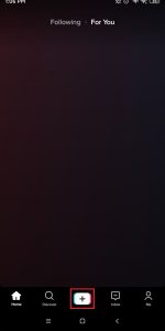 Щелкните значок плюса |  Создавайте слайд-шоу из фото видео с музыкой на TikTok