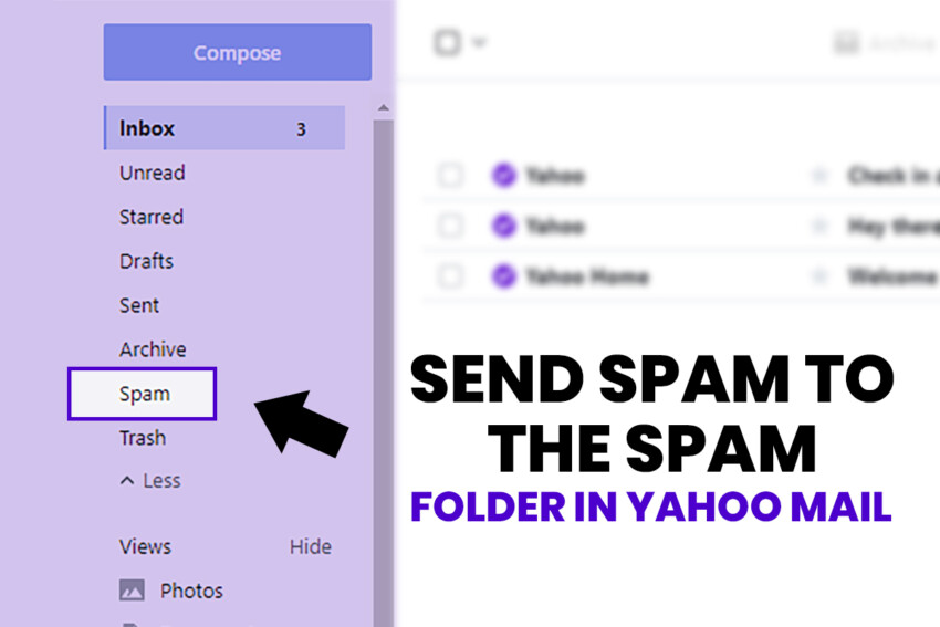 How to Send Spam to the Spam Folder in Yahoo Mail