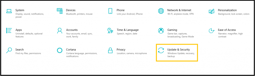 Сброс Windows 10 до заводских настроек по умолчанию