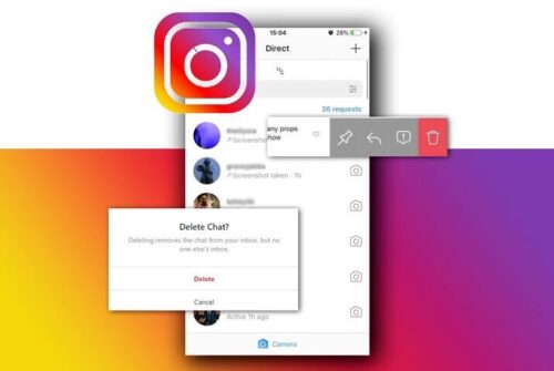 Delete Messages on Instagram