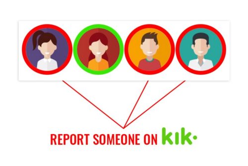 Report Someone on Kik