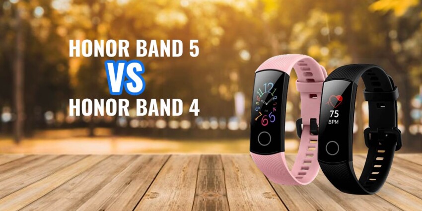 Honor Band 5 Vs Honor Band 4