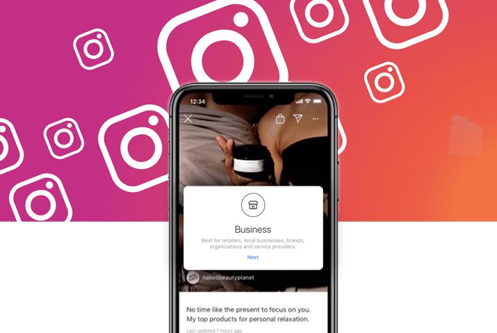 how to create a business page on Instagram