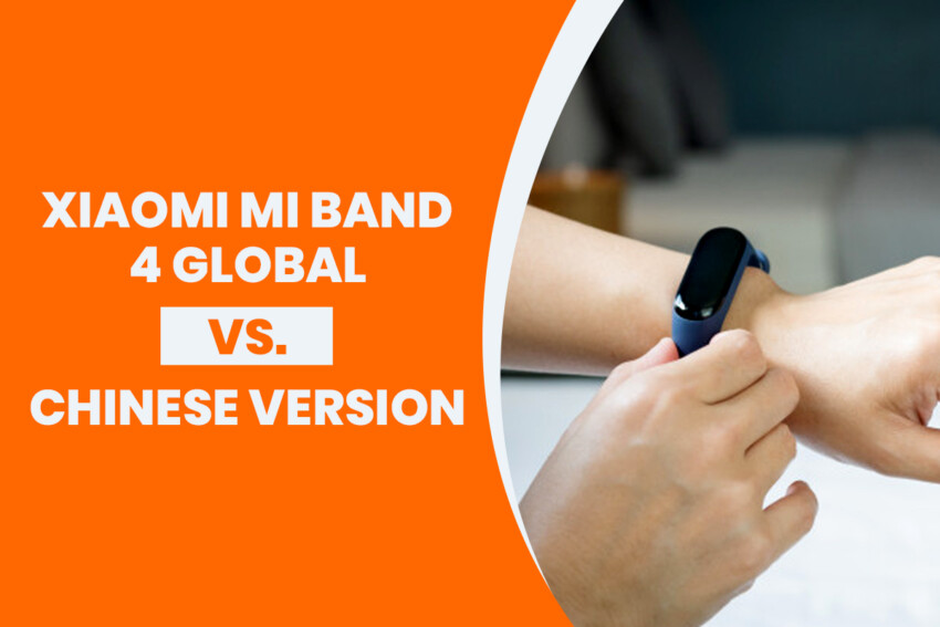 Xiaomi Mi Band 4 Global and Chinese Version