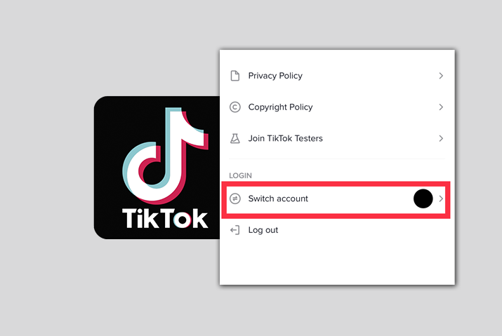 how to add and log into multiple accounts on tiktok