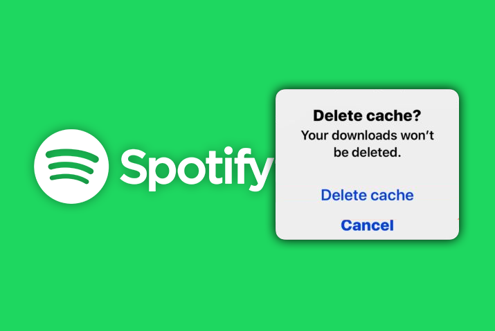 How to clear cache on Spotify